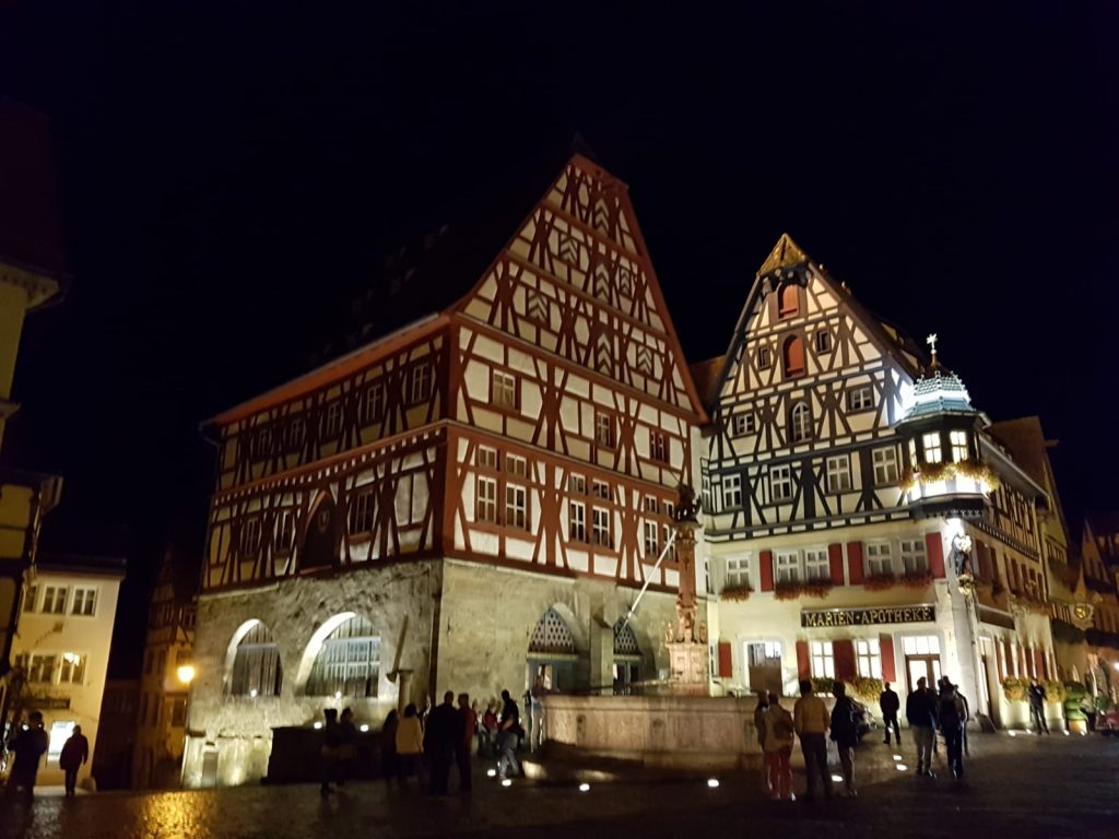 Rothenburg ob der Tauer. Marktplatz