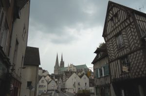 Chartres. Crepería Les Trois Lys