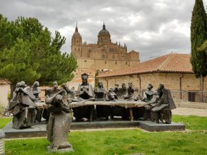 Salamanca. Sala de Esposiciones Santo Domingo. Jardines