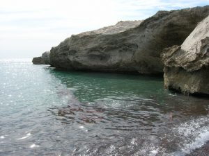 Cabo de Gata. Los Escullos. Playa del Arco.