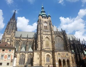 Praga. Castillo de Praga. Catedral de San Vito.