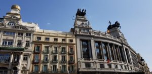 Madrid. Edificio del Banco de Bilbao