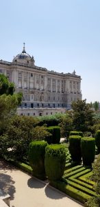 Madrid. Palacio Real. Jardines de Sabatini.