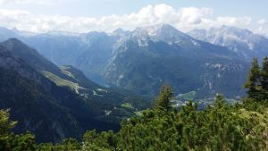 Berchtesgaden.Lago Konigsee desde el Nido del Águila