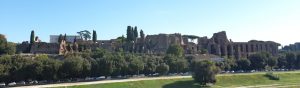 Roma. Restos del Circo Máximo y del palacio Augusto