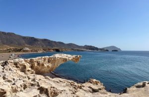 Cabo de Gata. Los Escullos. Playa del Arco.