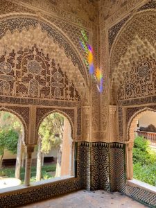 Granada. Alhambra. Mirador de Lindaraja.