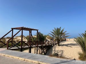 Cádiz. Playa de la Cortadura