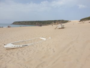 Cádiz. Costa de la Luz. Playa de Bolonia.